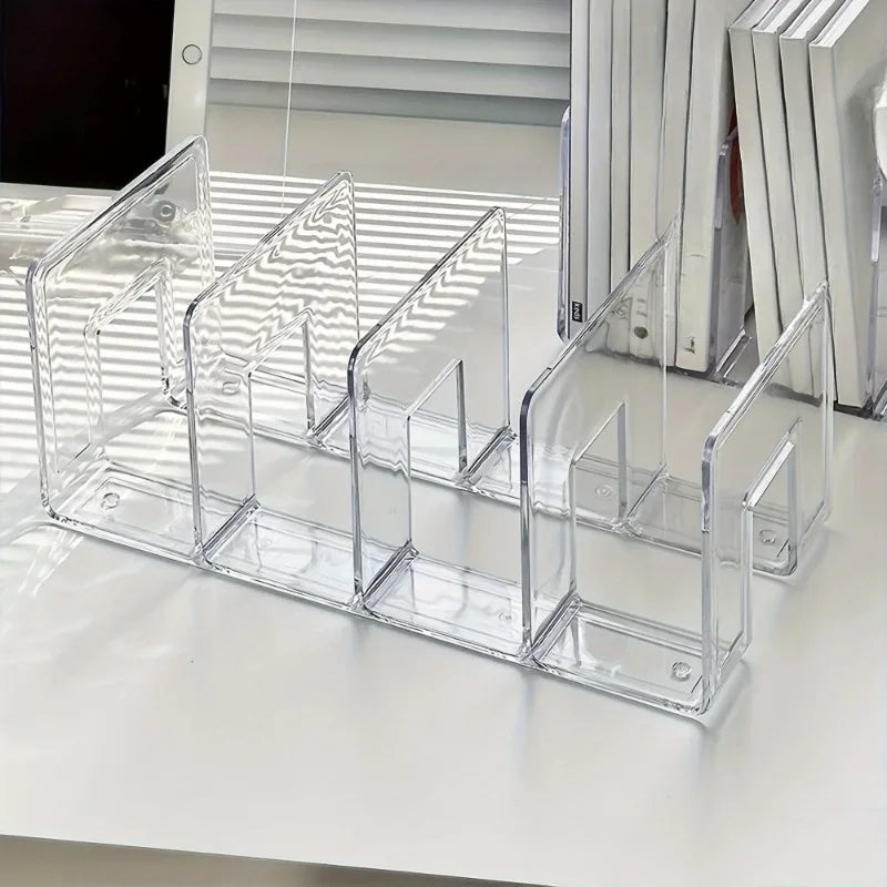 Organizador de Bolsas Para Armário/Closet Transparente em Acrílico com 4 Espaços Modulares